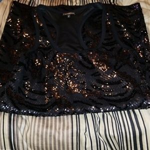 Women's sequins dress.